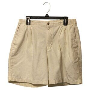 Andhurst Cream Men's 34 Shorts Elastic Stretch Waist